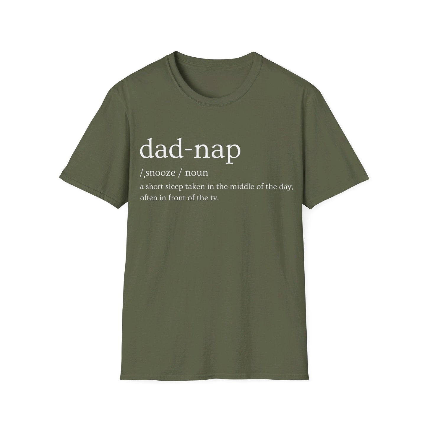 dad nap dictionary typography