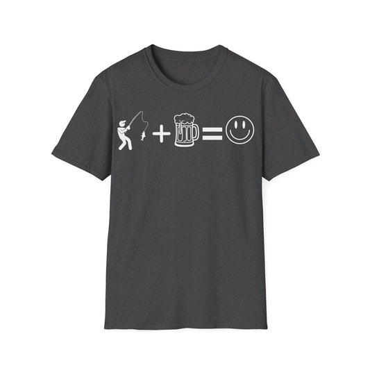 Fishing + Beer = Happy