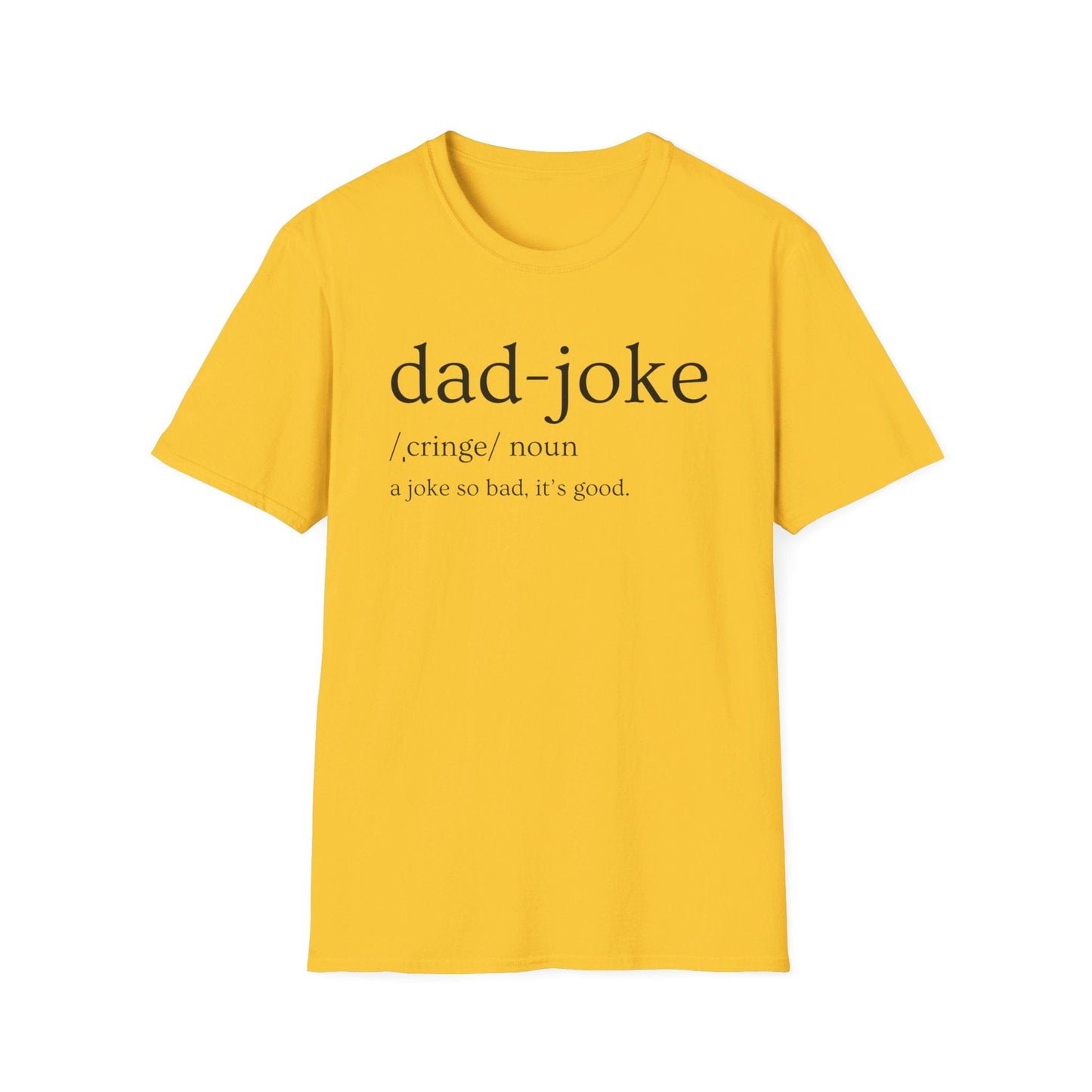 Dad Joke dictionary typography
