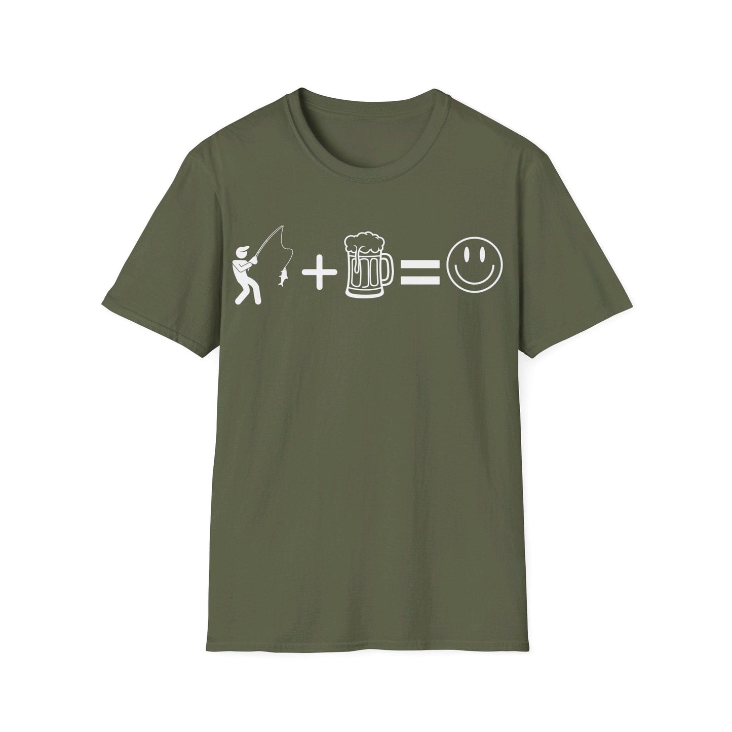 Fishing + Beer = Happy