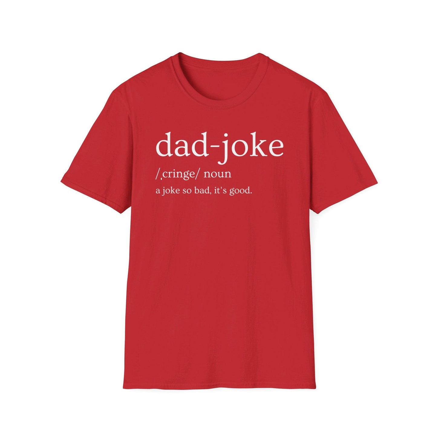 Dad Joke dictionary typography