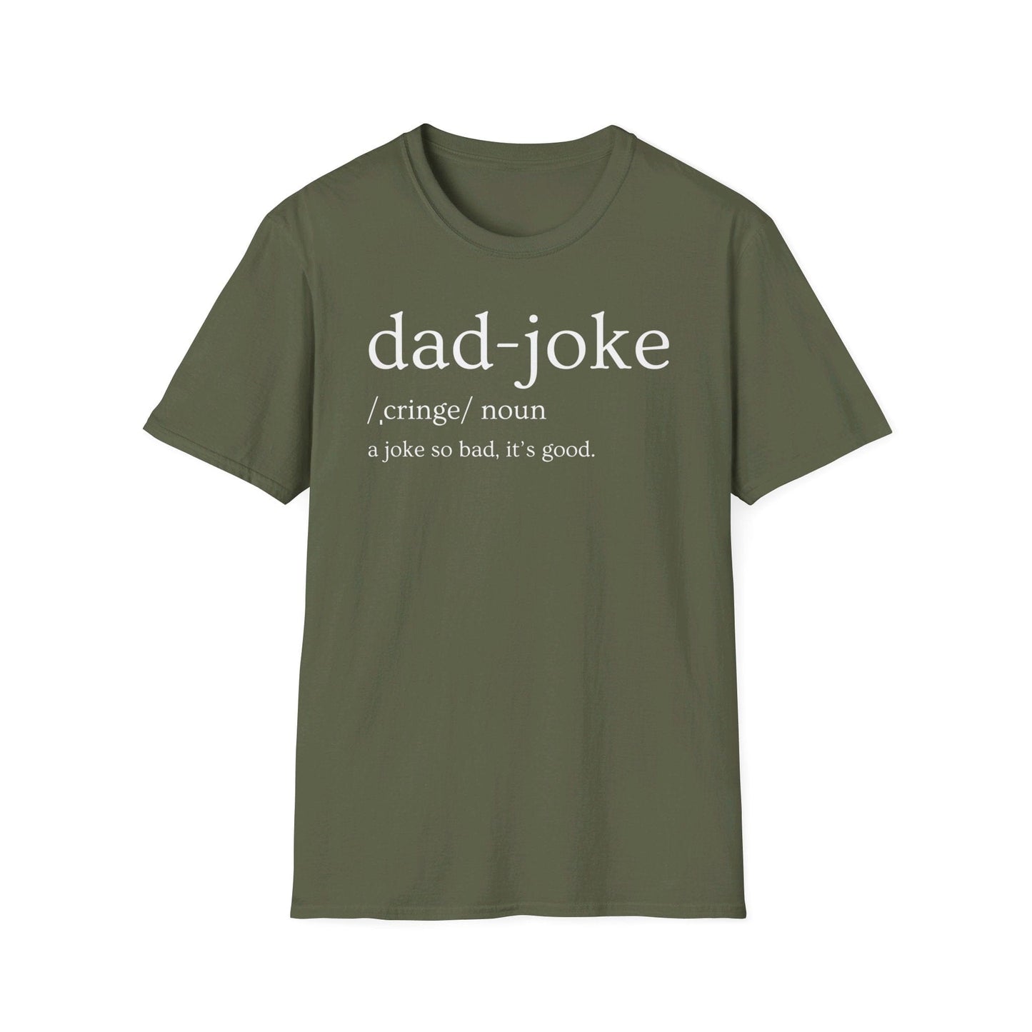 Dad Joke dictionary typography