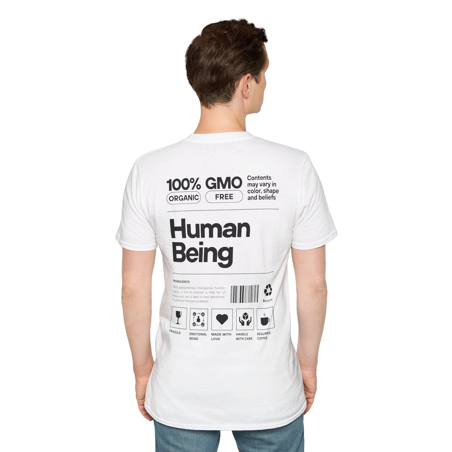 Human Being barcode ingredients