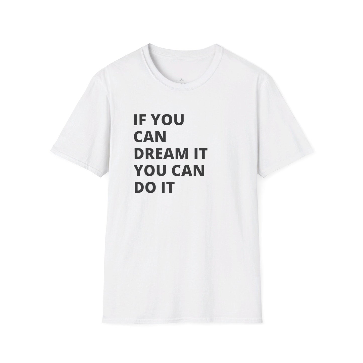 If you can dream it do it tshirt