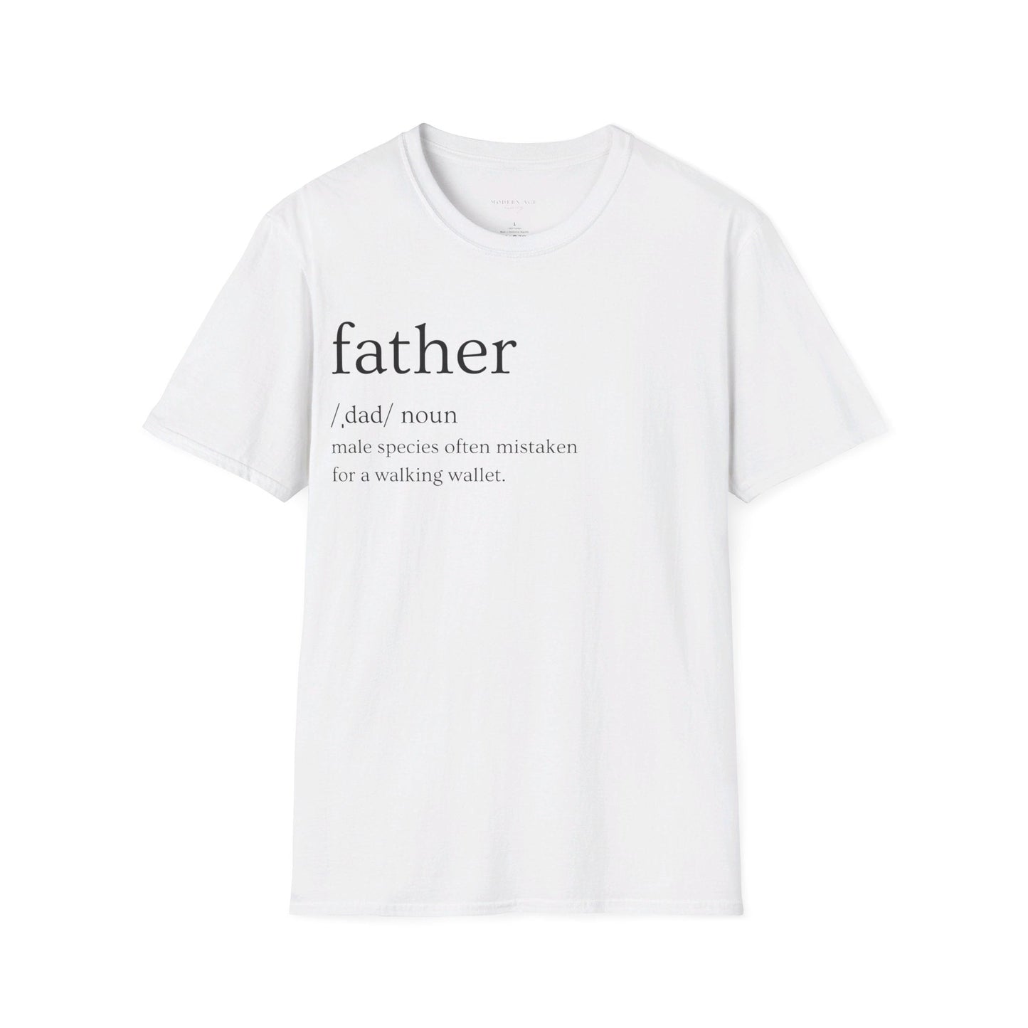 Father dictionary walking wallet